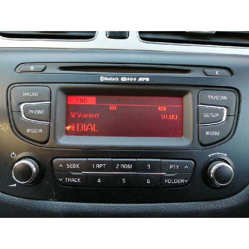 Recambio de sistema audio / radio cd para kia cee´d sporty wagon drive referencia OEM IAM   