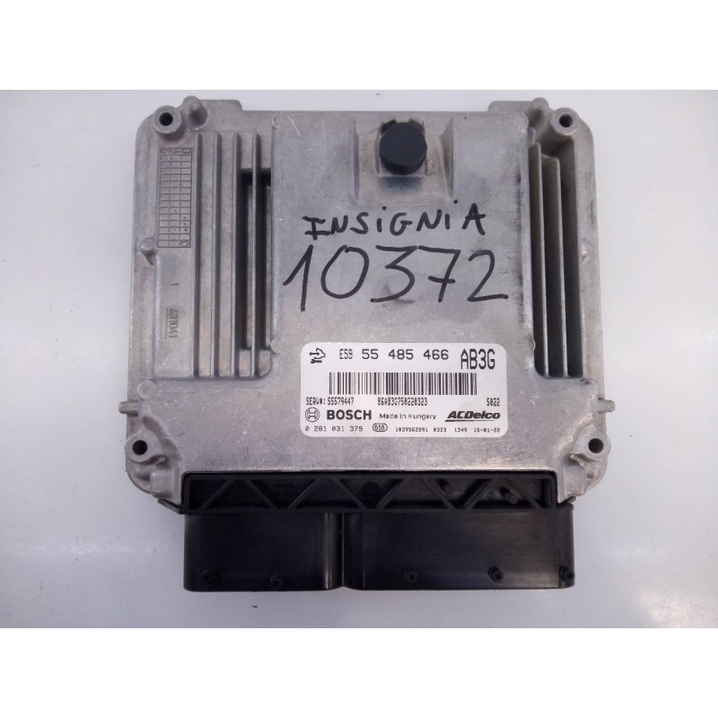 Recambio de centralita motor uce para opel insignia berlina selective referencia OEM IAM 0281031379 55485466 