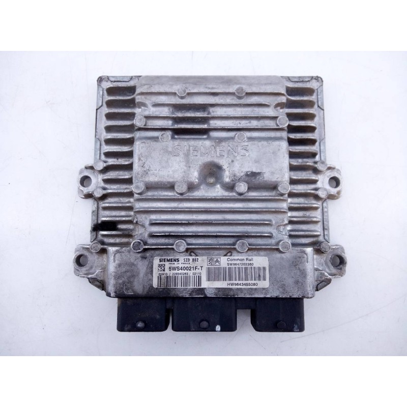 Recambio de centralita motor uce para citroen c3 1.4 hdi referencia OEM IAM 9643455080 5WS40021FT 