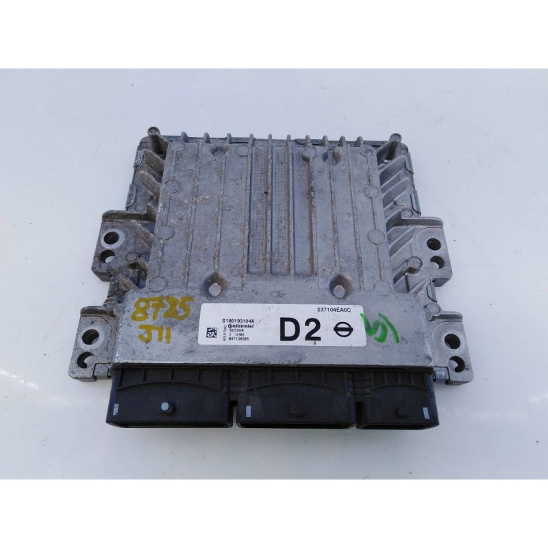 Recambio de centralita motor uce para nissan qashqai (j11) acenta referencia OEM IAM 237104EA0C S180193104A 