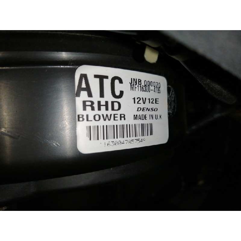 Recambio de ventilador calefaccion para land rover discovery td5 e referencia OEM IAM 1163004785 000070 