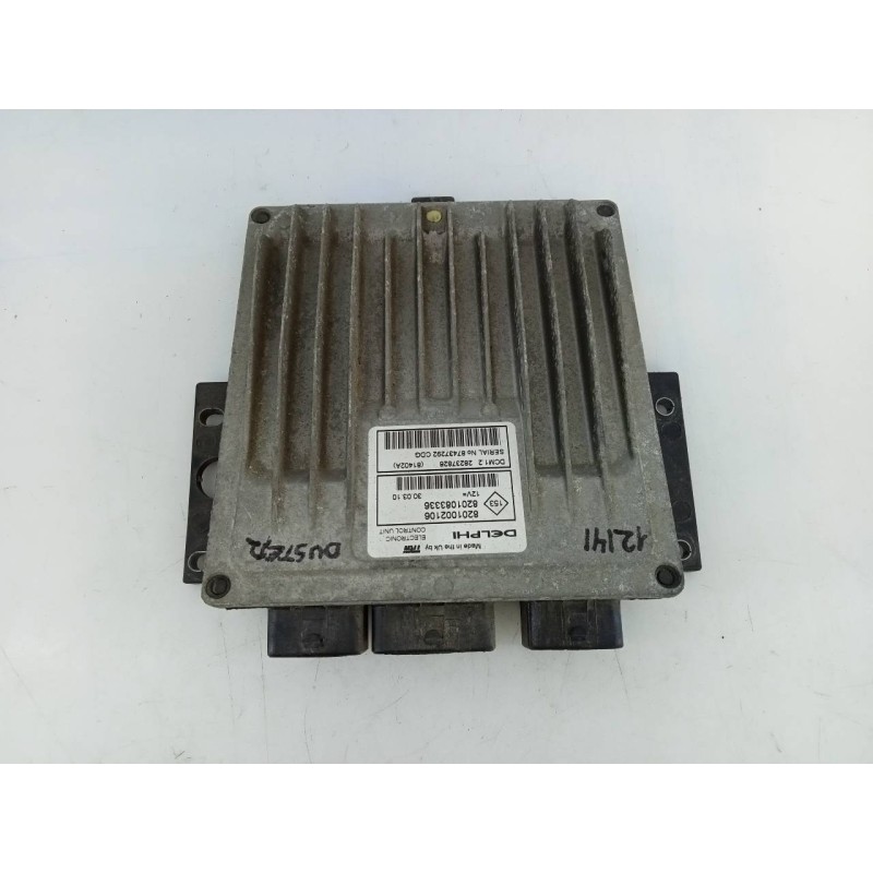 Recambio de centralita motor uce para dacia duster ambiance 4x2 referencia OEM IAM 8201002106 8201083336 