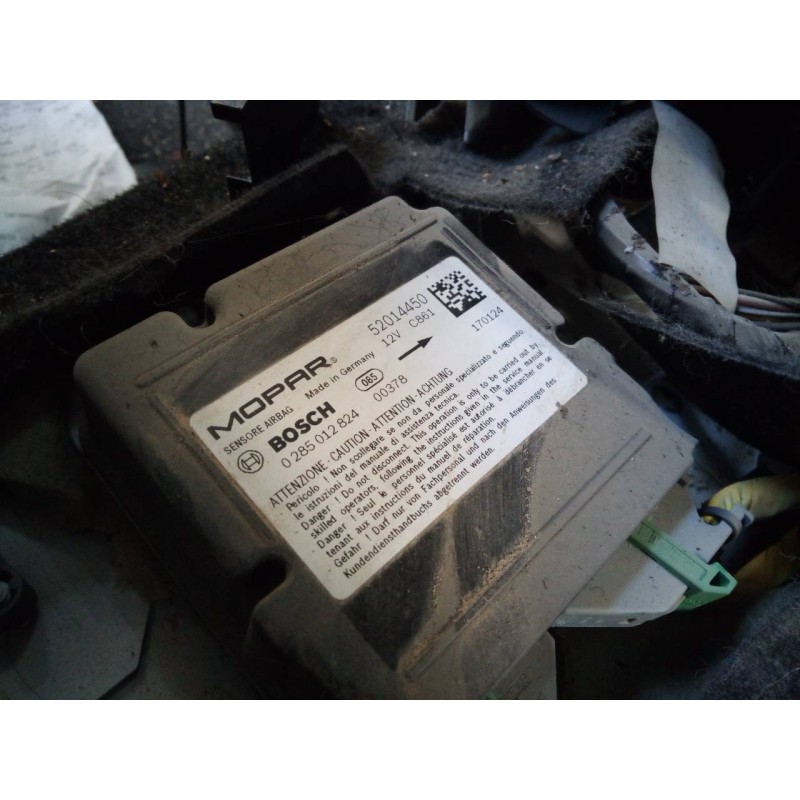 Recambio de centralita airbag para opel combo d cargo l2h1 2,4t referencia OEM IAM 52014450 0285012824 