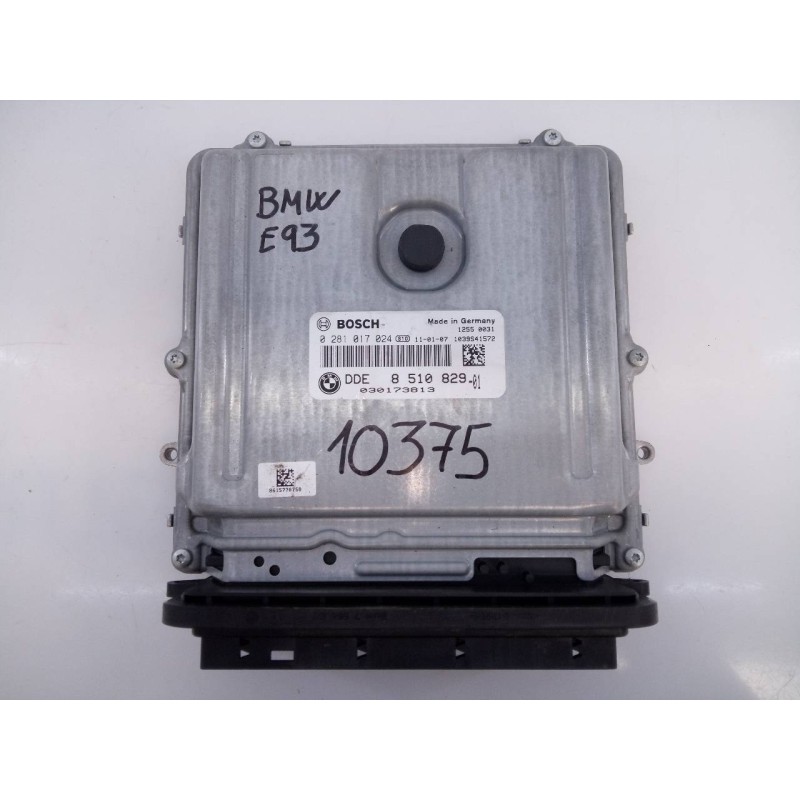 Recambio de centralita motor uce para bmw serie 3 cabrio (e93) 320d referencia OEM IAM 0281017024 851082901 