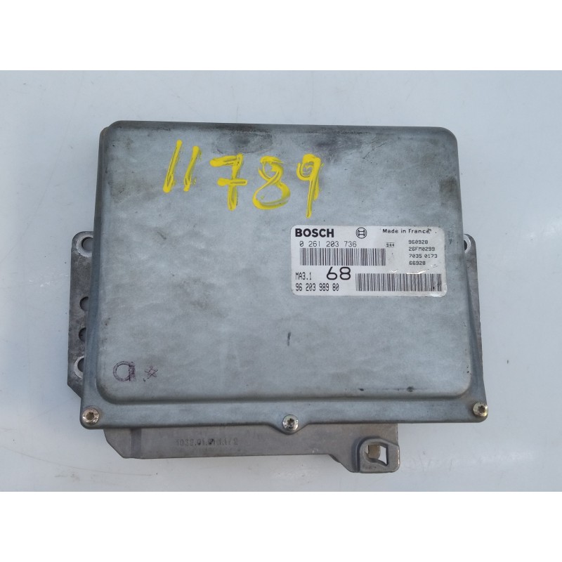 Recambio de centralita motor uce para citroen saxo 1.1 image referencia OEM IAM 0261203736 10320101112 