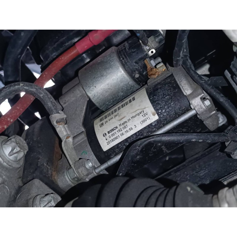 Recambio de motor arranque para opel corsa e selective referencia OEM IAM 25200067 0001192087 