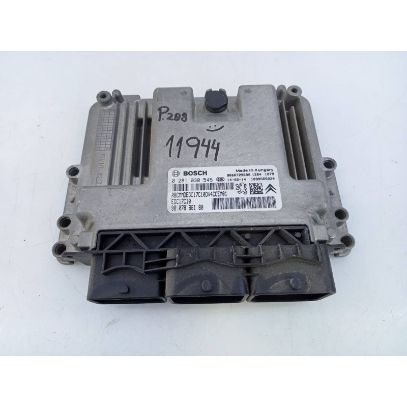 Recambio de centralita motor uce para peugeot 208 access referencia OEM IAM 9807886180 0281030545 