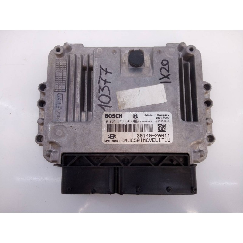 Recambio de centralita motor uce para hyundai ix20 gls comfort referencia OEM IAM 0281019646 391402A011 