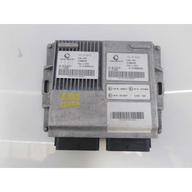 Recambio de centralita motor uce para dacia logan ii essential referencia OEM IAM 616000395 30127836 