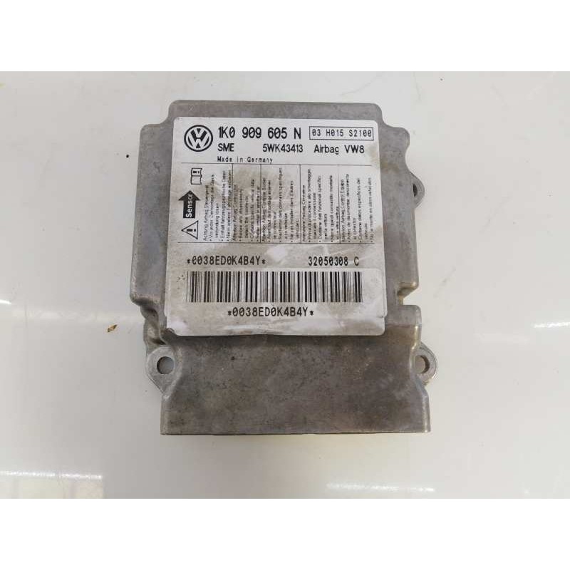 Recambio de centralita airbag para volkswagen golf v berlina (1k1) highline referencia OEM IAM 1K0909605N  