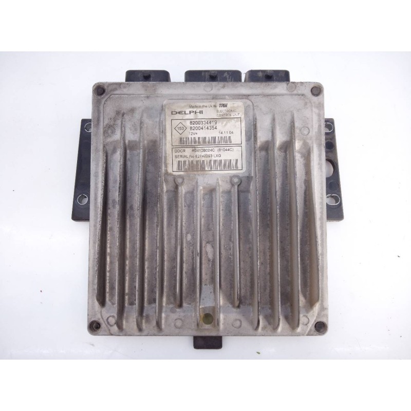 Recambio de centralita motor uce para renault scenic ii authentique referencia OEM IAM 8200334419 8200414354 