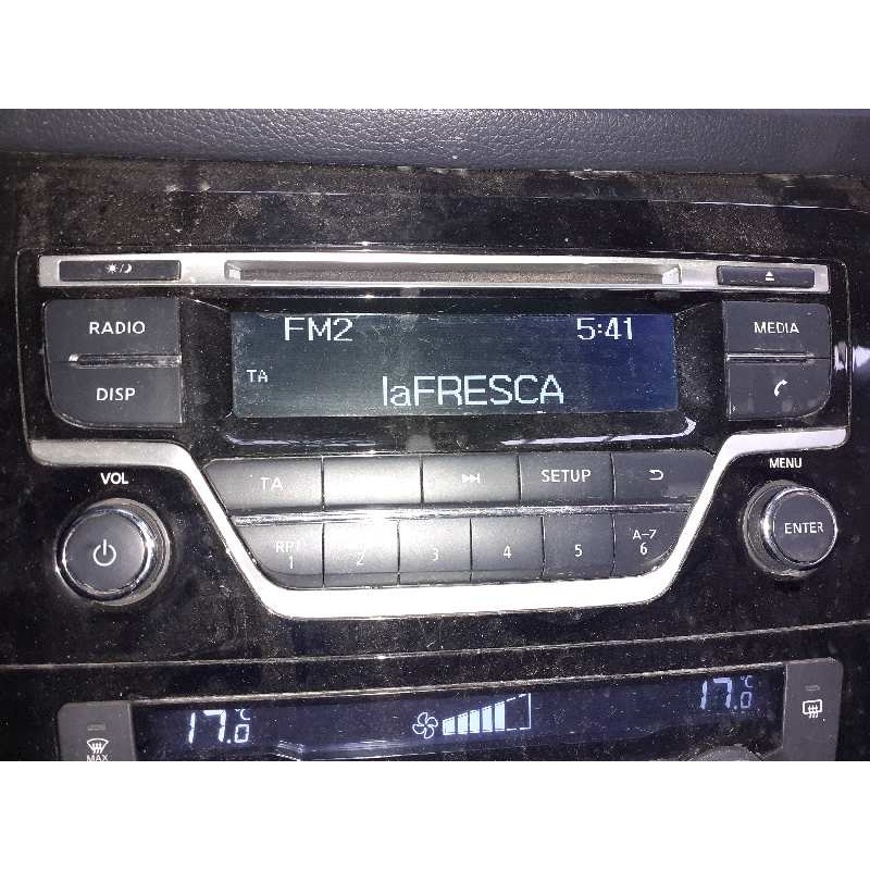 Recambio de sistema audio / radio cd para nissan qashqai (j11) n-tec 4x4 referencia OEM IAM   