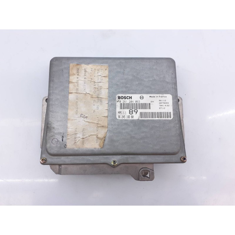 Recambio de centralita motor uce para peugeot 406 berlina (s1/s2) sl referencia OEM IAM 9624518380 0261204063 