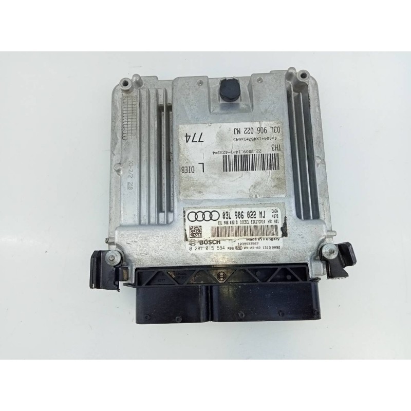 Recambio de centralita motor uce para audi a4 ber. (b8) básico referencia OEM IAM 03L906022MJ 0281015584 