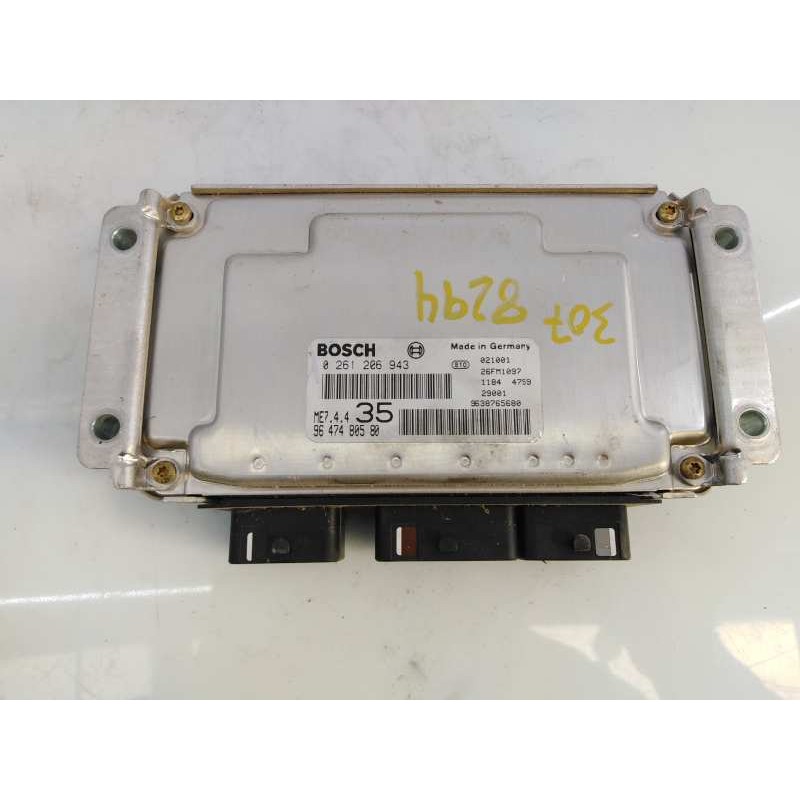 Recambio de centralita motor uce para peugeot 307 (s1) xn referencia OEM IAM 9647480580 0261206943 