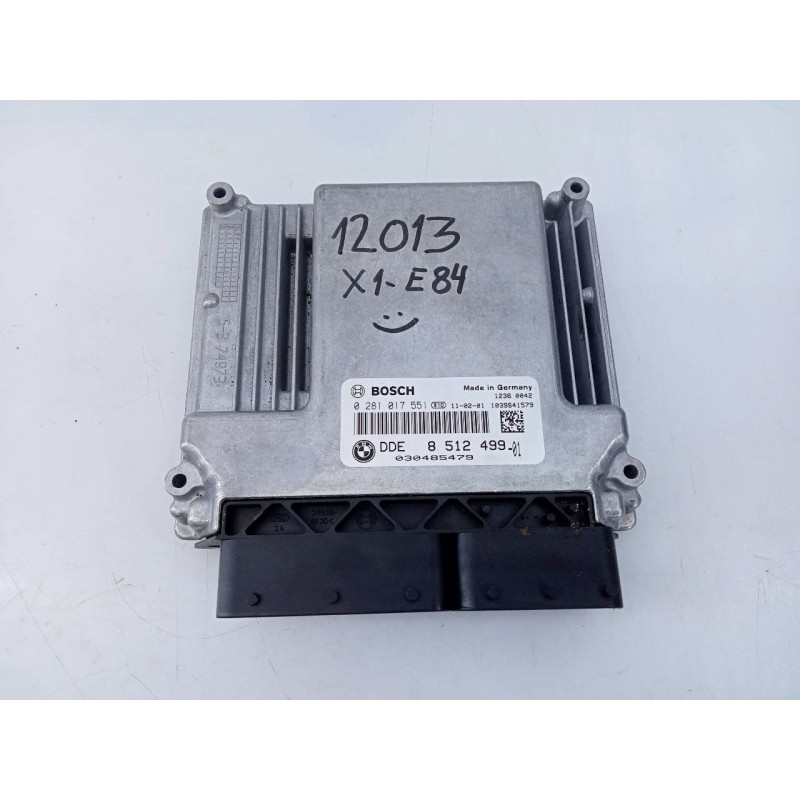 Recambio de centralita motor uce para bmw x1 (e84) sdrive 18d referencia OEM IAM 8512499 0281017551 