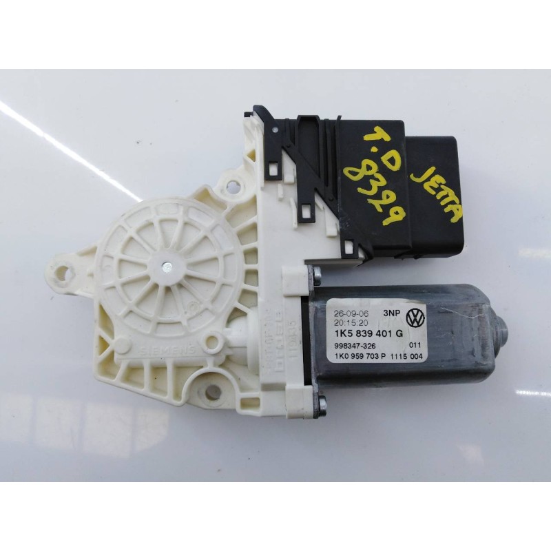 Recambio de motor elevalunas trasero derecho para volkswagen jetta (1k2) advance referencia OEM IAM 1K5839401G 1K0959703P 