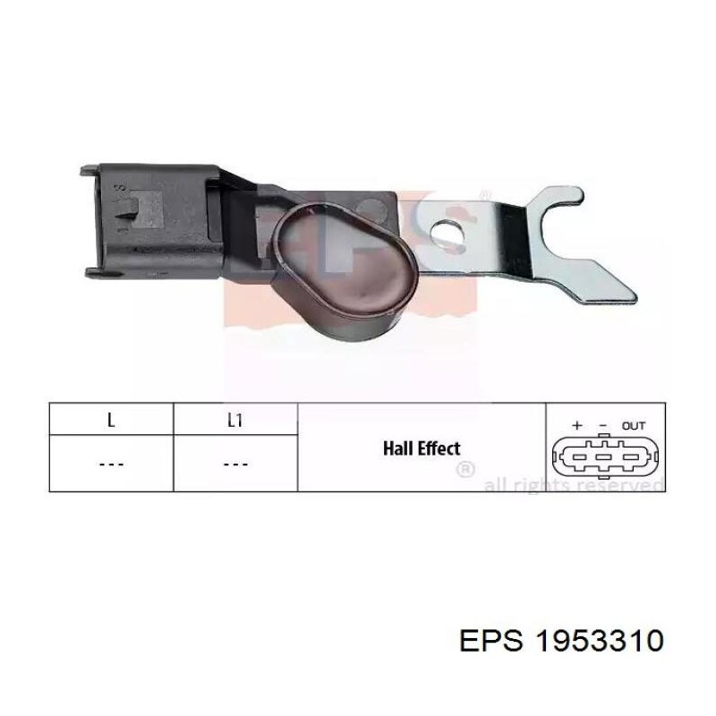 Recambio de sensor para universal sensor posicion arbol de levas referencia OEM IAM 87048 NUEVO 