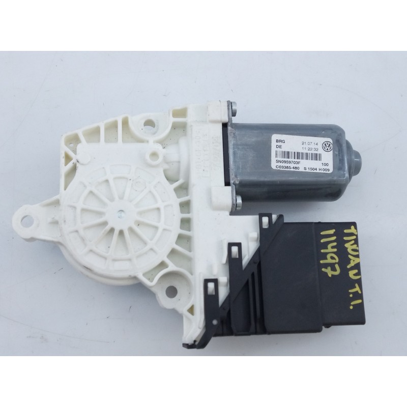 Recambio de motor elevalunas trasero izquierdo para volkswagen tiguan (5n2) r-line bluemotion referencia OEM IAM 5N0959703F  