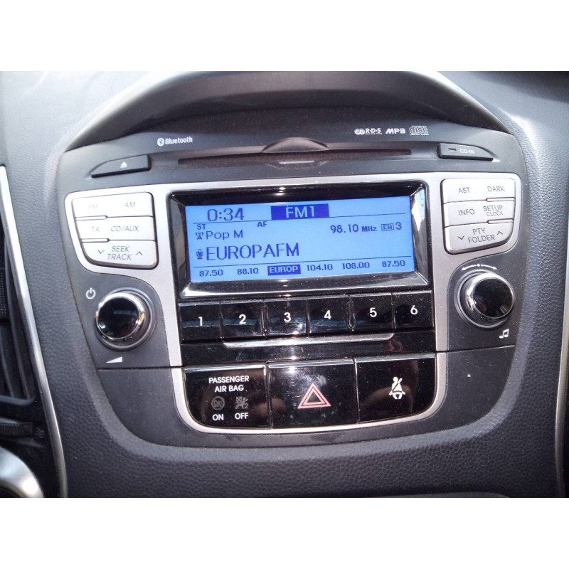 Recambio de sistema audio / radio cd para hyundai ix35 style 2wd referencia OEM IAM   