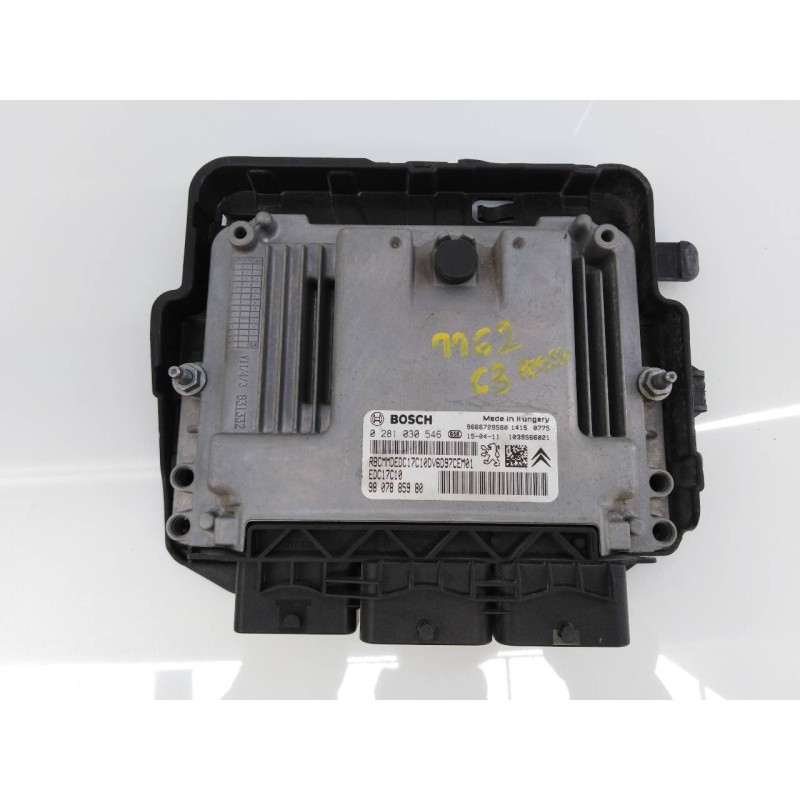 Recambio de centralita motor uce para citroen c3 picasso exclusive referencia OEM IAM 9807885980 0281030546 