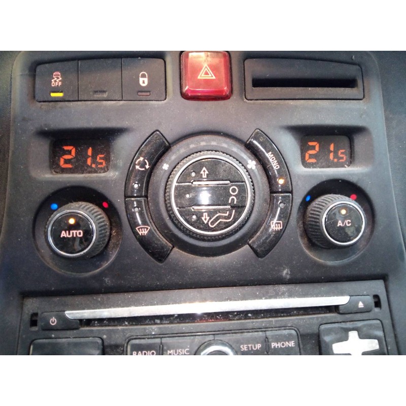 Recambio de mando climatizador para citroen c3 picasso exclusive referencia OEM IAM   