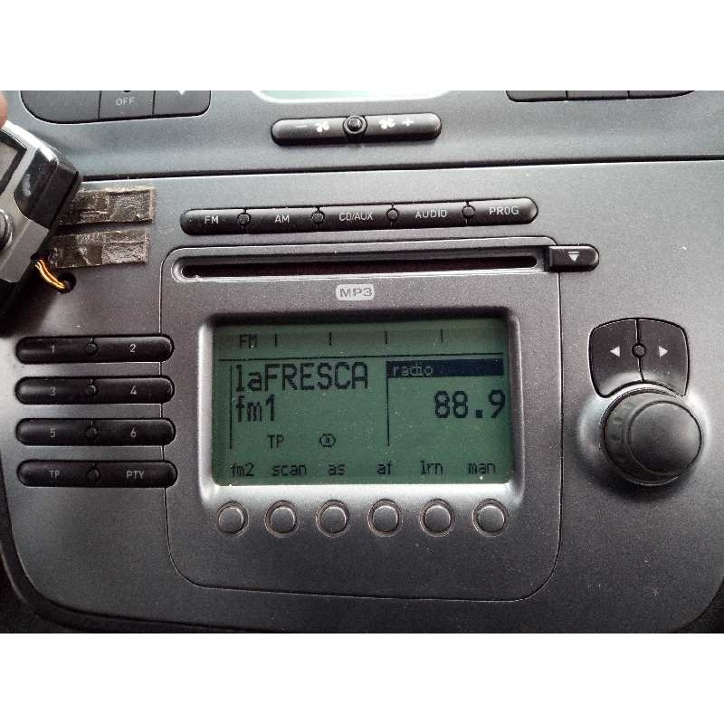 Recambio de sistema audio / radio cd para seat altea (5p1) reference referencia OEM IAM   