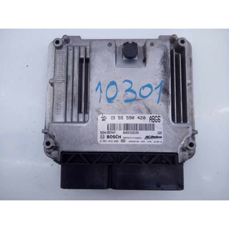 Recambio de centralita motor uce para opel insignia berlina excellence referencia OEM IAM 0281019088 55590420 