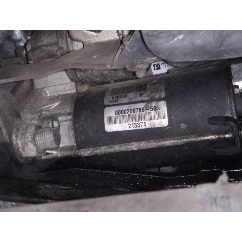 Recambio de motor arranque para opel combo d kasten l2h1 2,4t referencia OEM IAM 000020878656  