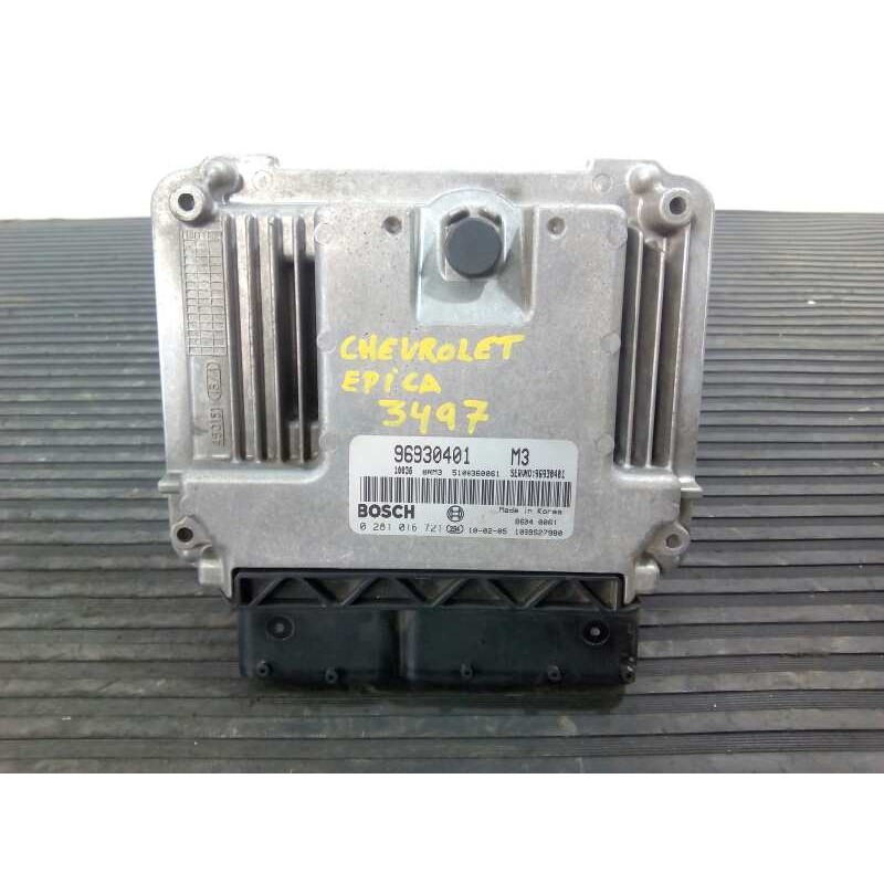 Recambio de centralita motor uce para chevrolet epica lt referencia OEM IAM 96930401 0281016721 