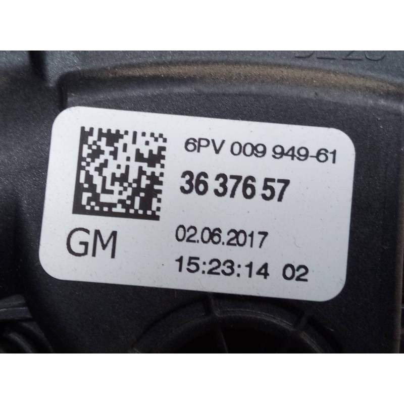 Recambio de pedal acelerador para opel crossland x excellence referencia OEM IAM 3637657 6PV00994961 