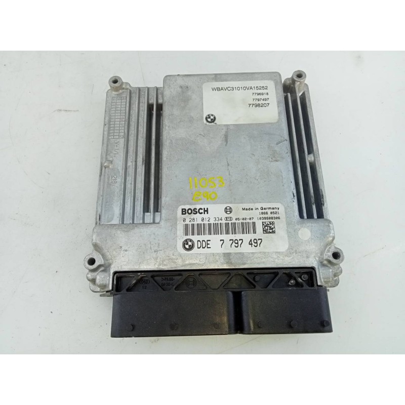 Recambio de centralita motor uce para bmw serie 3 berlina (e90) 320d referencia OEM IAM 7797497 0281012334 