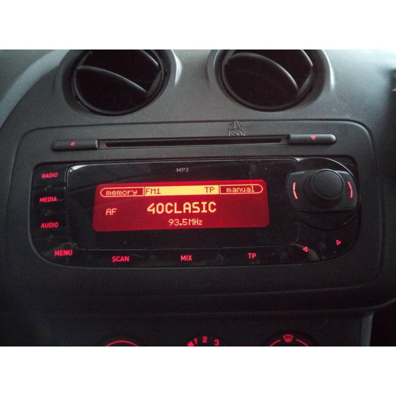 Recambio de sistema audio / radio cd para seat ibiza sc (6j1) reference referencia OEM IAM   