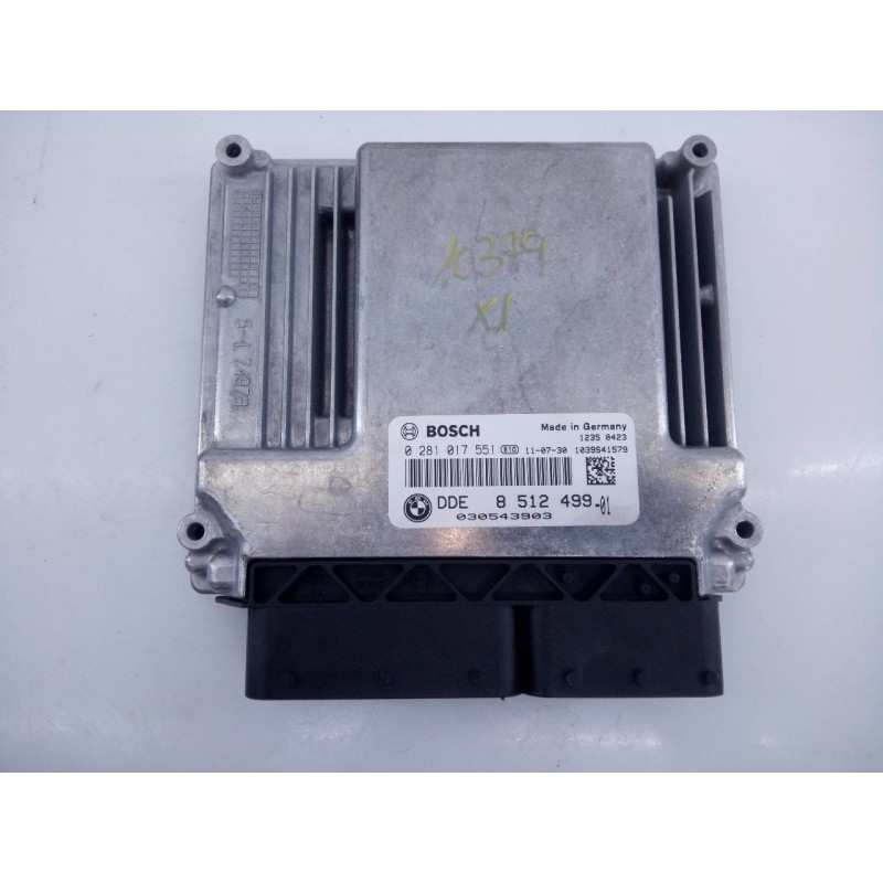 Recambio de centralita motor uce para bmw x1 (e84) sdrive 18d referencia OEM IAM 0281017551 851249901 