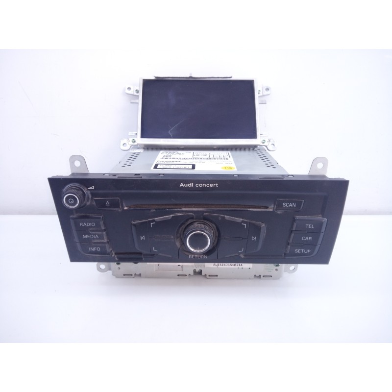 Recambio de sistema audio / radio cd para audi a4 ber. (b8) advanced edition referencia OEM IAM 8T0919603F 8T1035186P 