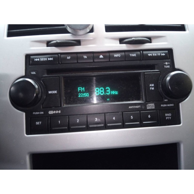 Recambio de sistema audio / radio cd para dodge caliber se referencia OEM IAM   