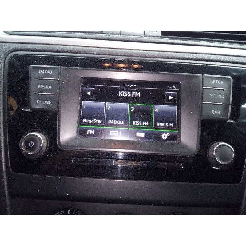 Recambio de sistema audio / radio cd para skoda rapid active referencia OEM IAM   