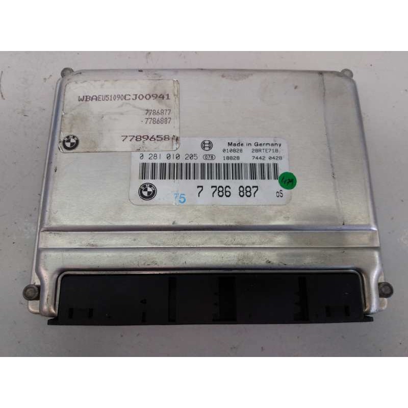 Recambio de centralita motor uce para bmw serie 3 berlina (e46) 318d referencia OEM IAM 0281010205 7786887 