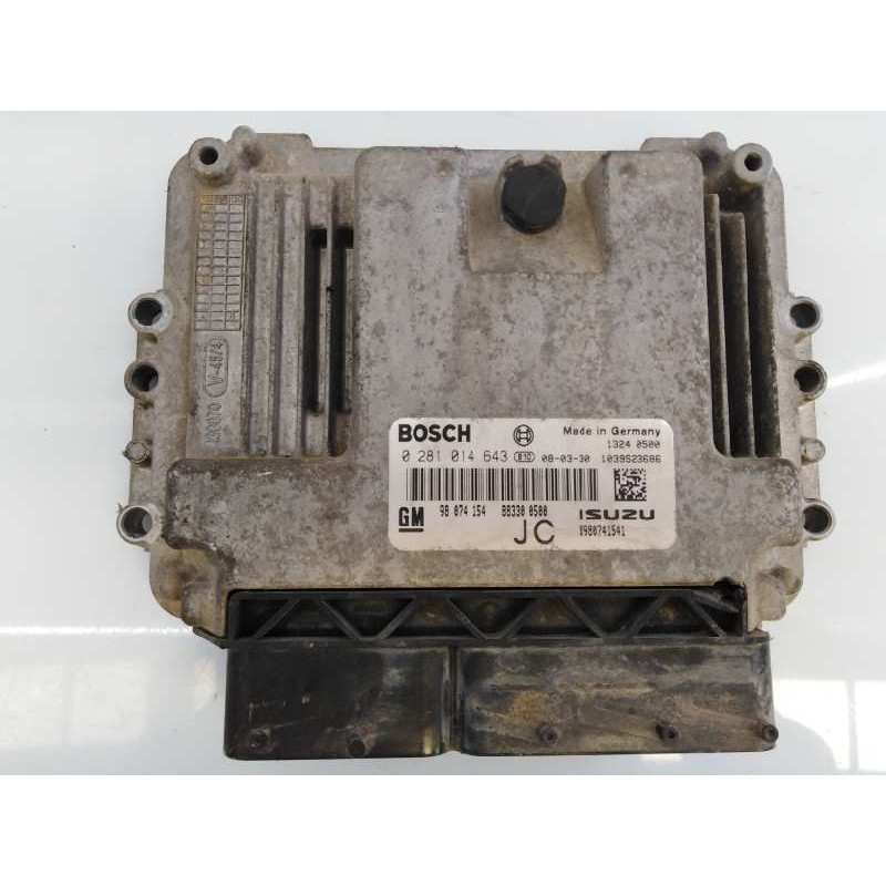 Recambio de centralita motor uce para opel astra gtc sport referencia OEM IAM 8980741541 0281014643 