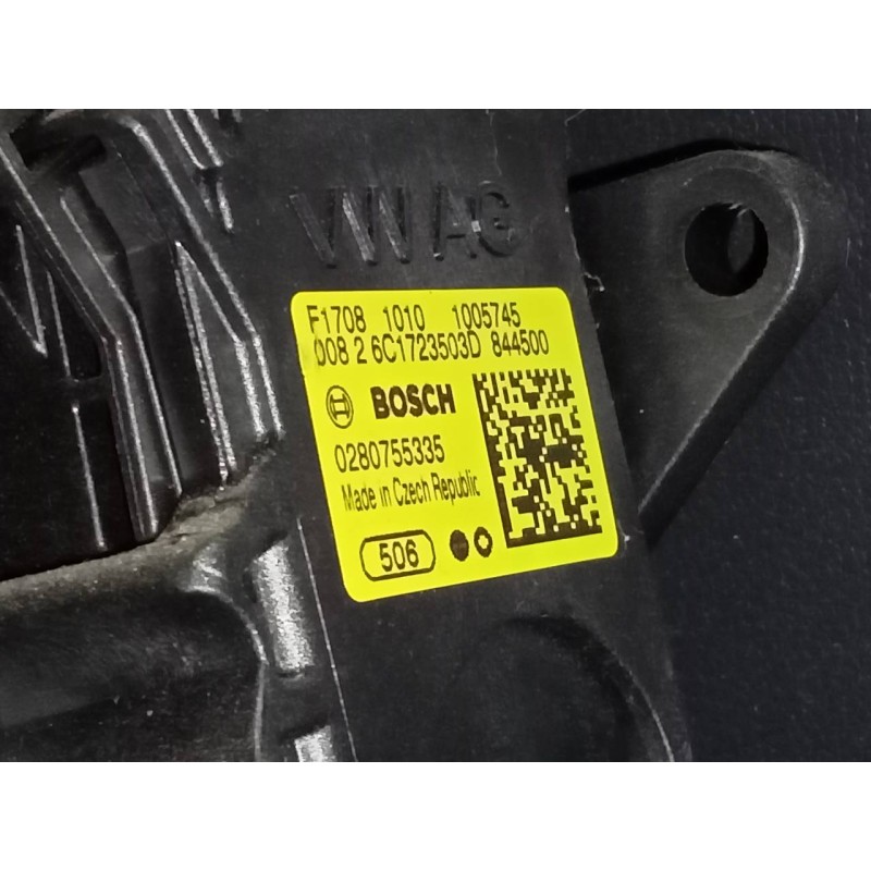 Recambio de pedal acelerador para skoda fabia active referencia OEM IAM 6C1723503D 0280755335 