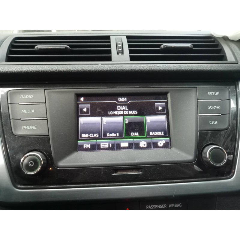 Recambio de sistema audio / radio cd para skoda fabia active referencia OEM IAM   