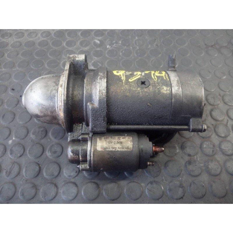 Recambio de motor arranque para ssangyong kyron 200 xdi premium 4wd referencia OEM IAM 6611513701  