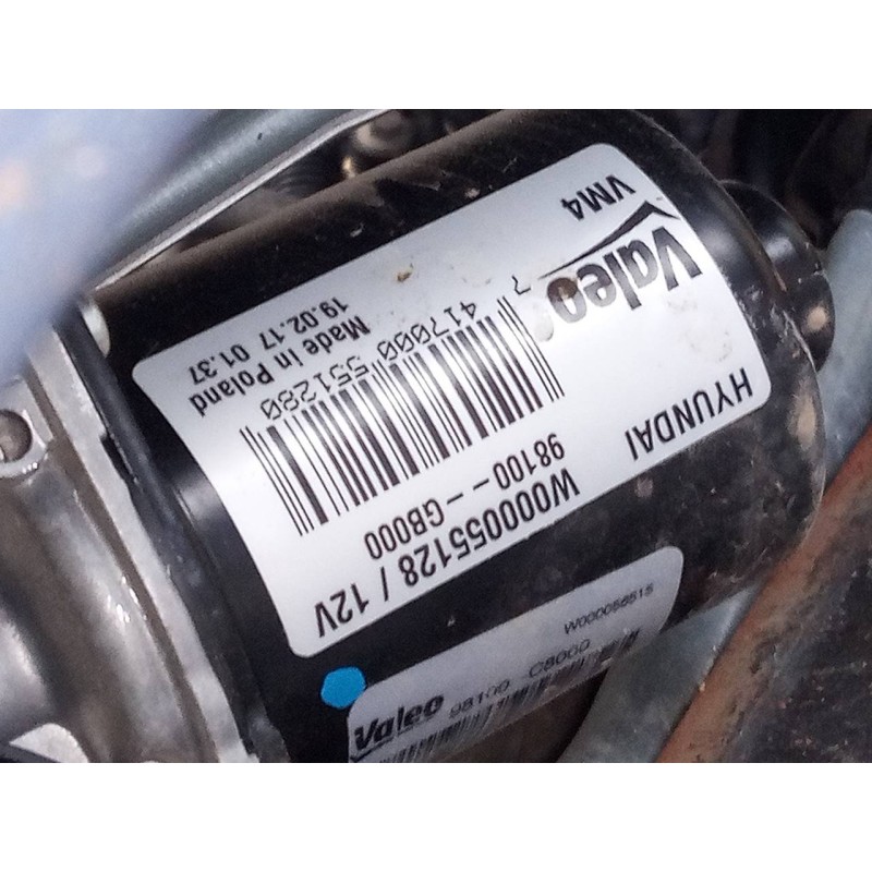 Recambio de motor limpia delantero para hyundai i20 trend referencia OEM IAM 98100GB000  