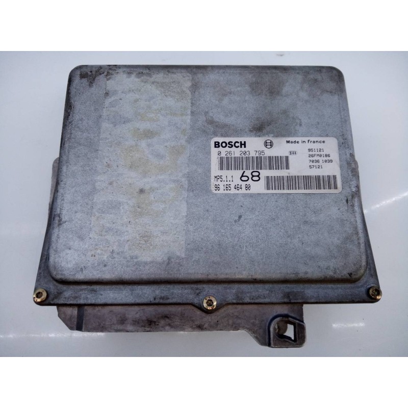 Recambio de centralita motor uce para peugeot 406 berlina (s1/s2) sl referencia OEM IAM 9616546480 0261203795 