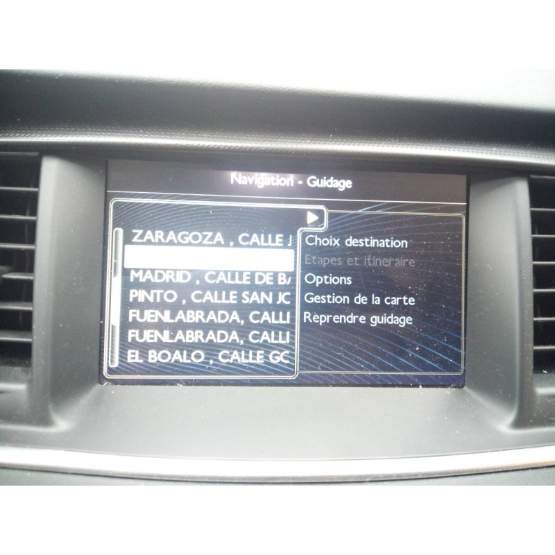 Recambio de sistema navegacion gps para peugeot 508 allure hybrid4 referencia OEM IAM   