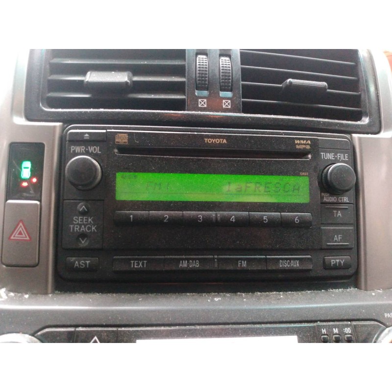 Recambio de sistema audio / radio cd para toyota land cruiser (j15) basis referencia OEM IAM   