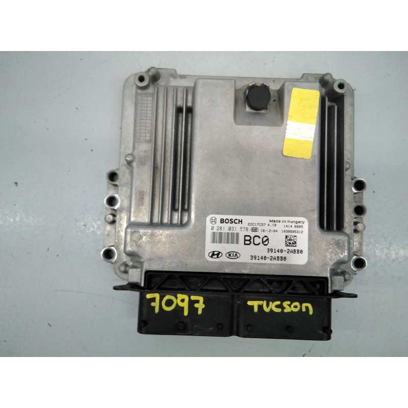 Recambio de centralita motor uce para hyundai tucson essence bluedrive 2wd referencia OEM IAM 391402ABB0 0281031578 