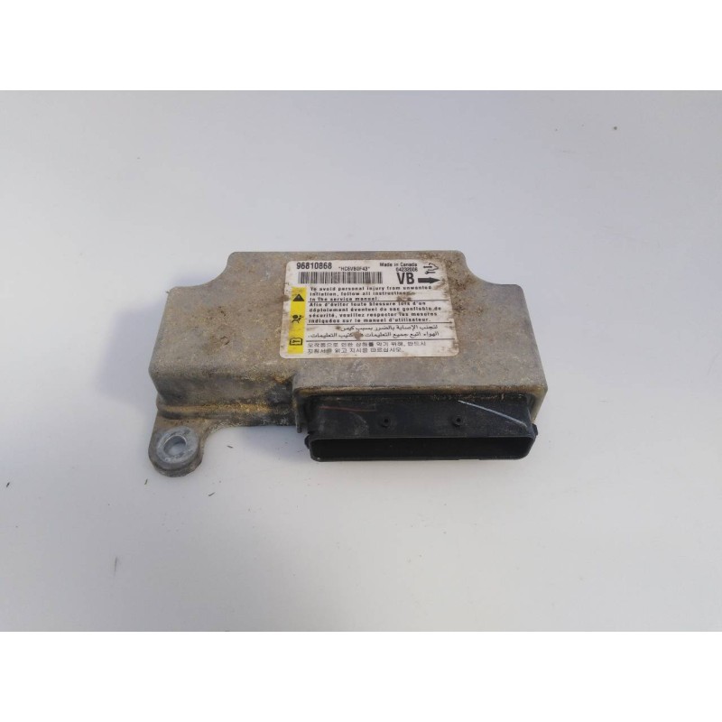 Recambio de centralita airbag para chevrolet captiva 2.0 vcdi lt referencia OEM IAM 96810868  