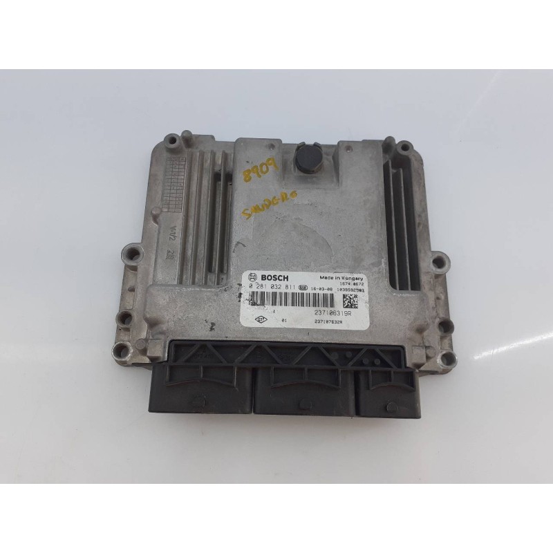 Recambio de centralita motor uce para dacia sandero stepway referencia OEM IAM 0281032811 237106319R 