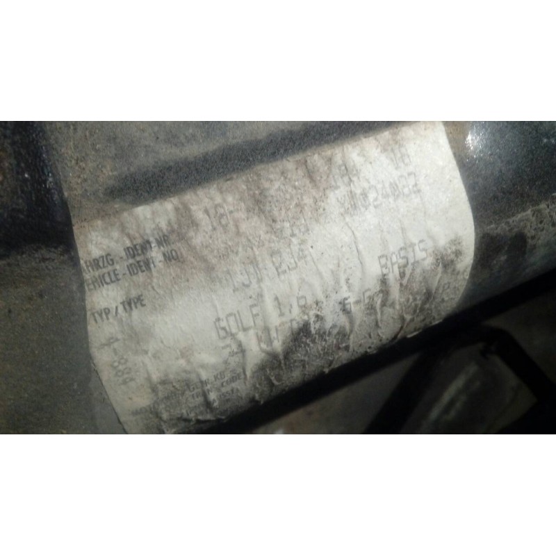 volkswagen golf iv berlina (1j1) del año 1998